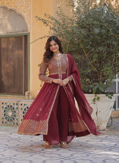 Premium Quality Wholesale Gowns for Women in Georgette and Satin for Boutiques in Surat