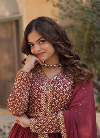 Premium Quality Wholesale Gowns for Women in Georgette and Satin for Boutiques in Surat