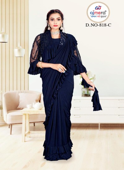 Premium Ready to Wear Sarees Durable and Elegant Fabrics for Retailers and Bulk Buyers in Surat