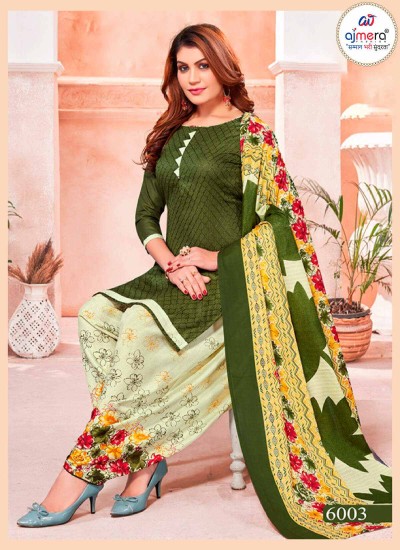 Punjabi Patiala Suits in Premium Cotton and Silk with Traditional Embroidery and Matching Dupattas in Surat