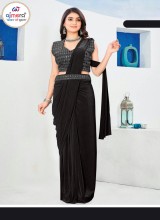 Ready to Wear Sarees Elegant Georgette Silk Blend and Crepe Designs at Competitive Prices
