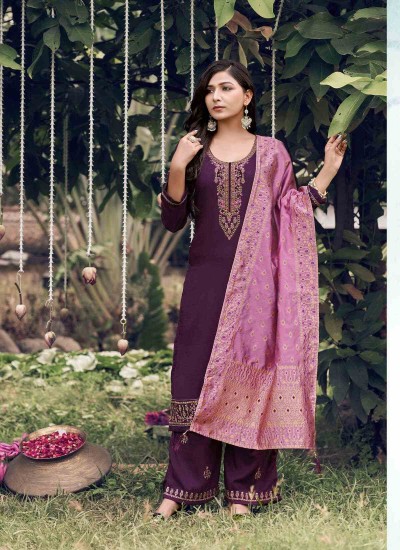 Sophisticated Net Kurti with Matching Heavy Dupatta and Palazzo Combo in Surat