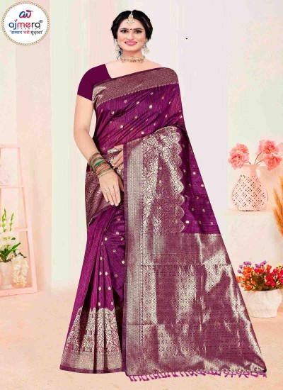 Sophisticated Satin Saree Timeless Elegance with A Sleek Plain Design and Graceful Fit in Surat