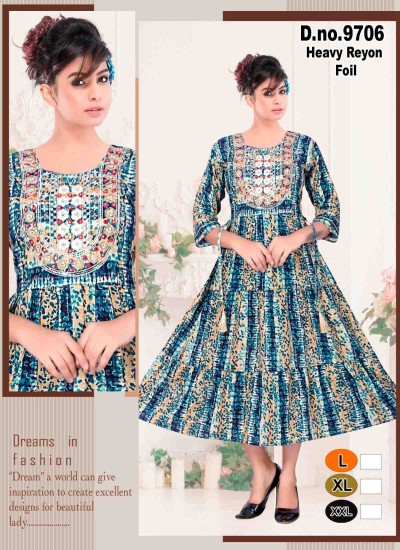 Special Occasion Ready Wholesale Neck Design Kurtis with Embellished High Necks V Necks and Boat Necks in Nepal