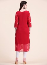 Stylish Best Georgette Kurtis Durable and Easy Care for Bulk Buyers and Boutiques