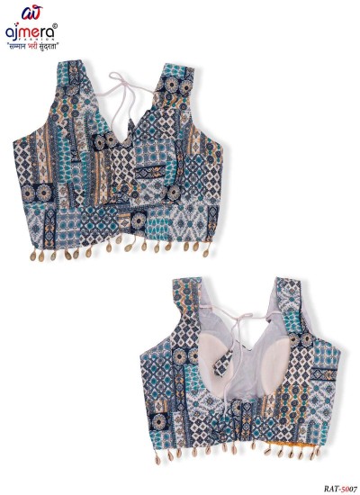 Stylish Designer Blouse for Saree and Lehenga - Luxurious Silk Georgette and Velvet with Unique Embellishments in Surat