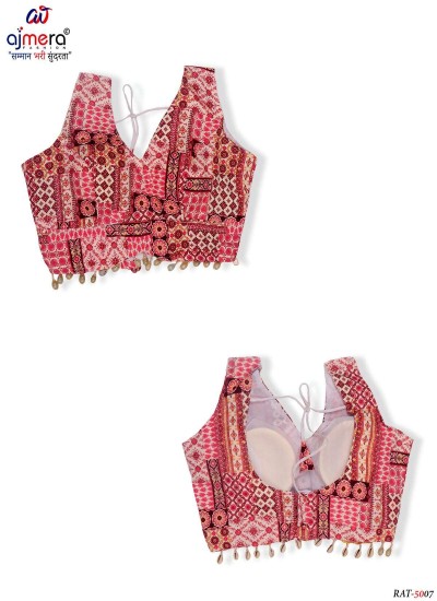Stylish Designer Blouse for Saree and Lehenga - Luxurious Silk Georgette and Velvet with Unique Embellishments in Surat