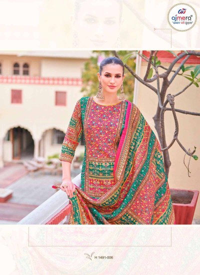 Super Elegant Jaipuri Suit for Women in Silk Cotton and Georgette with Traditional Prints in Nepal