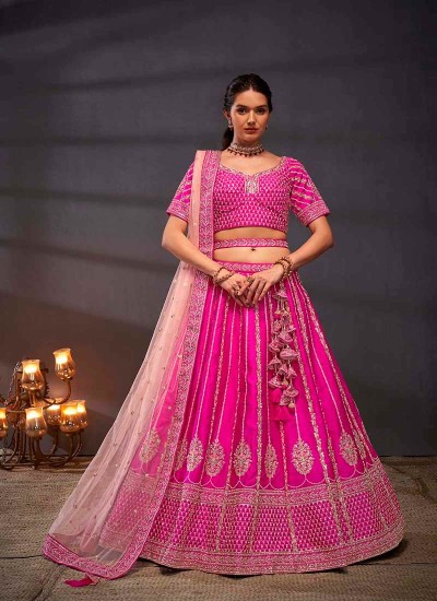 Top Handloom Silk Lehenga Manufacturer Premium Quality Handwoven Lehengas in Surat