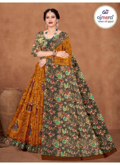 Traditional Kalamkari Print Sarees Artistic Detailing with Modern Comfort in Surat