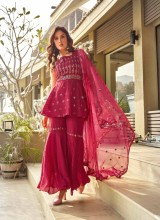 Traditional Sharara Gharara for Women in Premium Fabric with Elegant Design and Flattering Fit