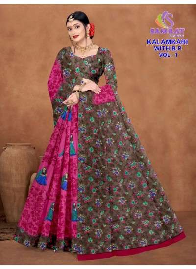 Trending Cotton and Silk Kalamkari Sarees for Festive and Daily Wear in Surat