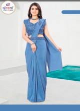 Trending Pre Stitched Sarees Fashion Forward Designs and High Quality Fabrics from Ajmera Fashion