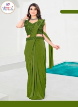 Trending Pre Stitched Sarees Fashion Forward Designs and High Quality Fabrics from Ajmera Fashion