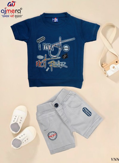 Trendy and Comfortable Boys Kids Wear in Bulk Including Tees Hoodies and Joggers in Surat
