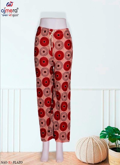 Versatile Printed Palazzo Pants for Women with Vibrant Patterns in Nepal