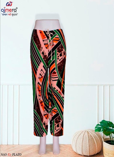 Versatile Printed Palazzo Pants for Women with Vibrant Patterns in Nepal