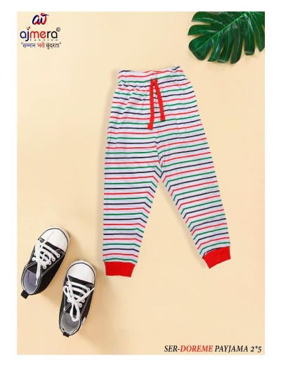 Wholesale Kids Boys Jogger Trousers with Elastic Waist and Cuffs in Cotton and Polyester Blends in Nepal