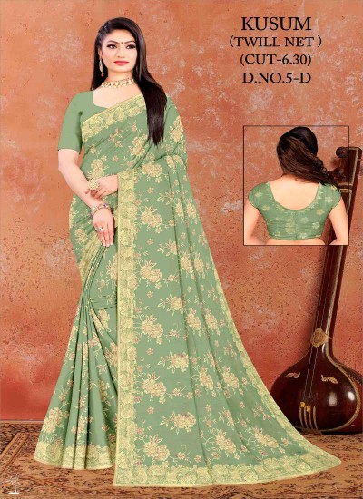 Wholesale Net Sarees Premium Embroidered Designs Direct from Ajmera Fashion Limited in Nepal