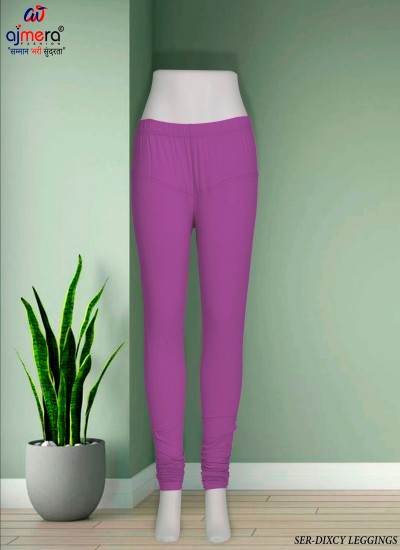 Womens Dark Color Leggings Comfortable and Elegant for Casual and Lounge Looks in Surat