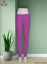 Womens Dark Color Leggings Comfortable and Elegant for Casual and Lounge Looks